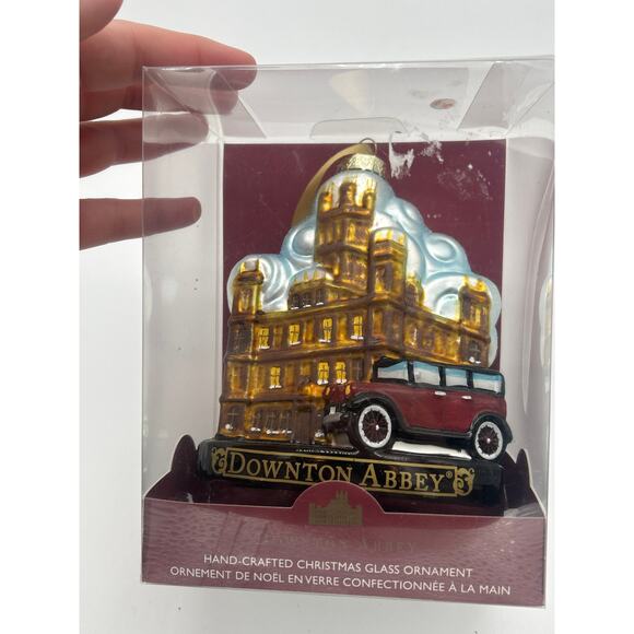 Kurt Adler Downtown Abbey 2019 Hand Crafted Glass Blown Christmas Ornament - Picture 1 of 9